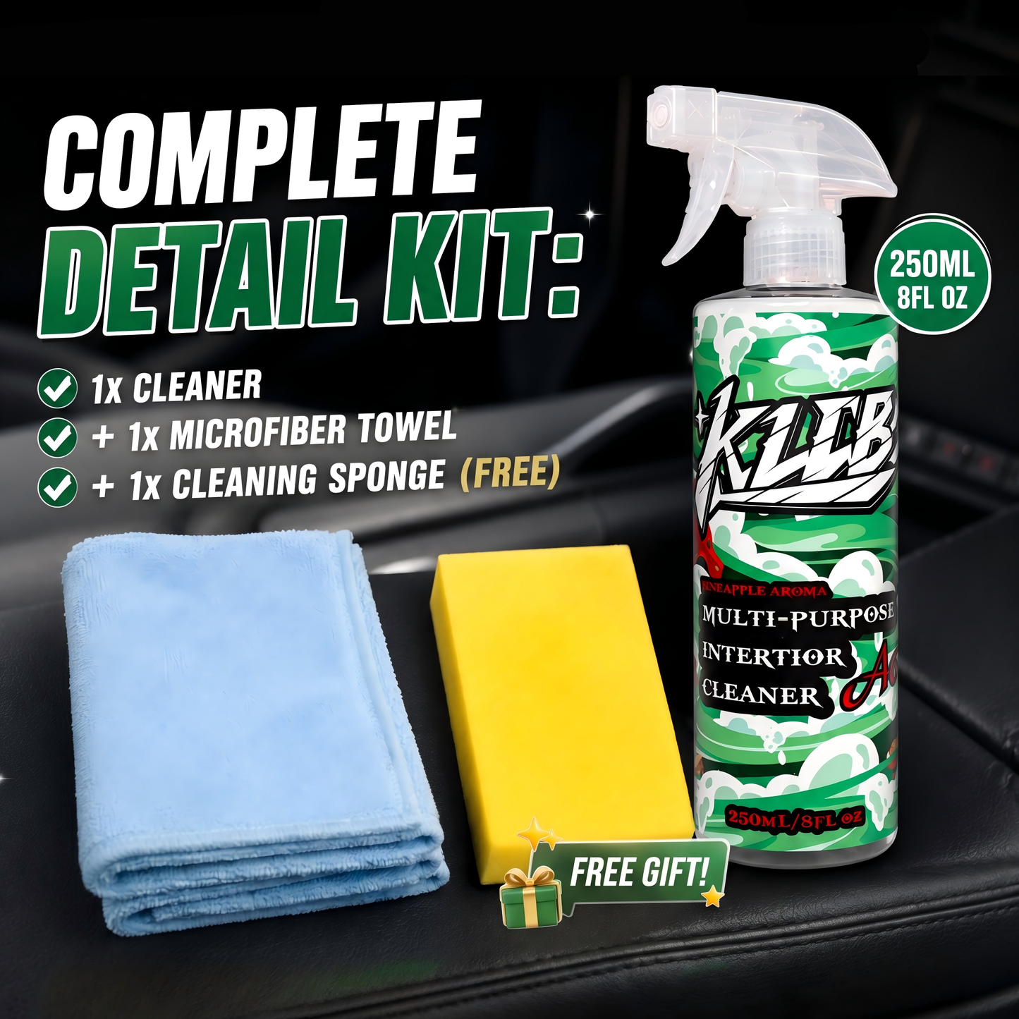 All-Purpose Interior Detailer Kit | Clean & Protect